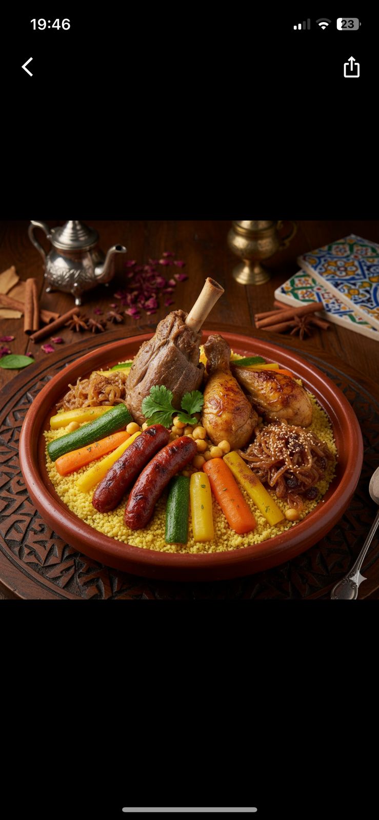 Couscous au poulet